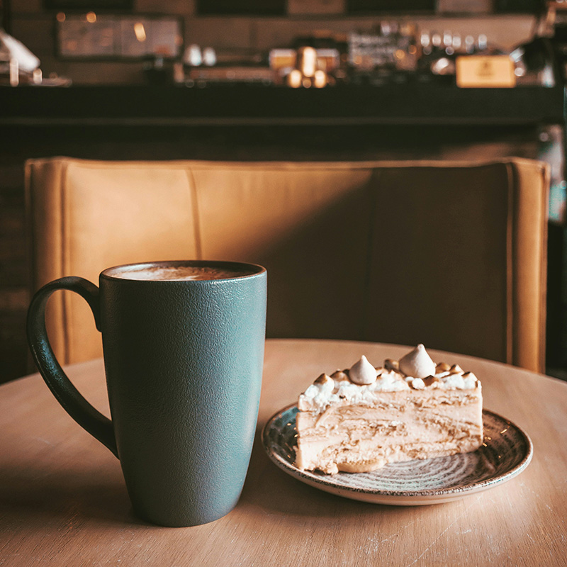 Coffee and cake