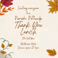 Parish Thank You Meal